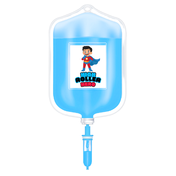 High Roller Hero IV drip for hangover recovery